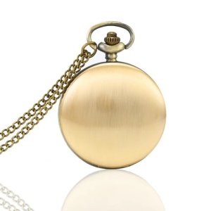 reloj de bolsillo dorado viejo