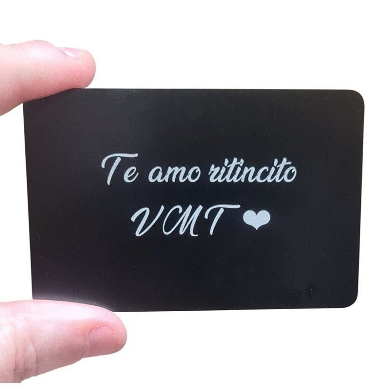 TARJETA PERSONALIZADA PARA CARTERA / BILLETERA