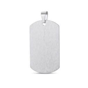chapa personalizada acero mate sin brillo