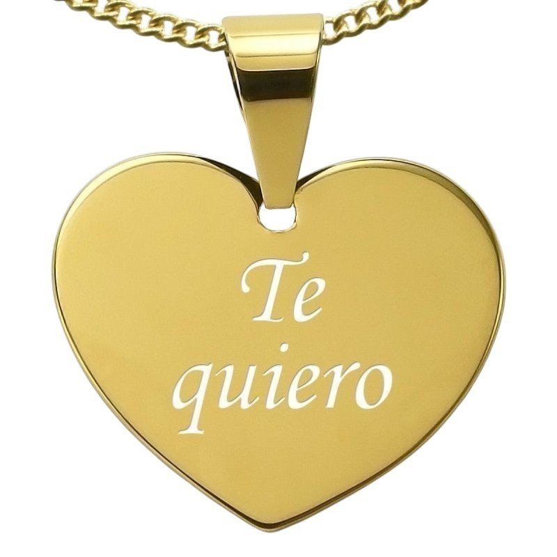 COLGANTE CORAZÓN GRUESO ACERO