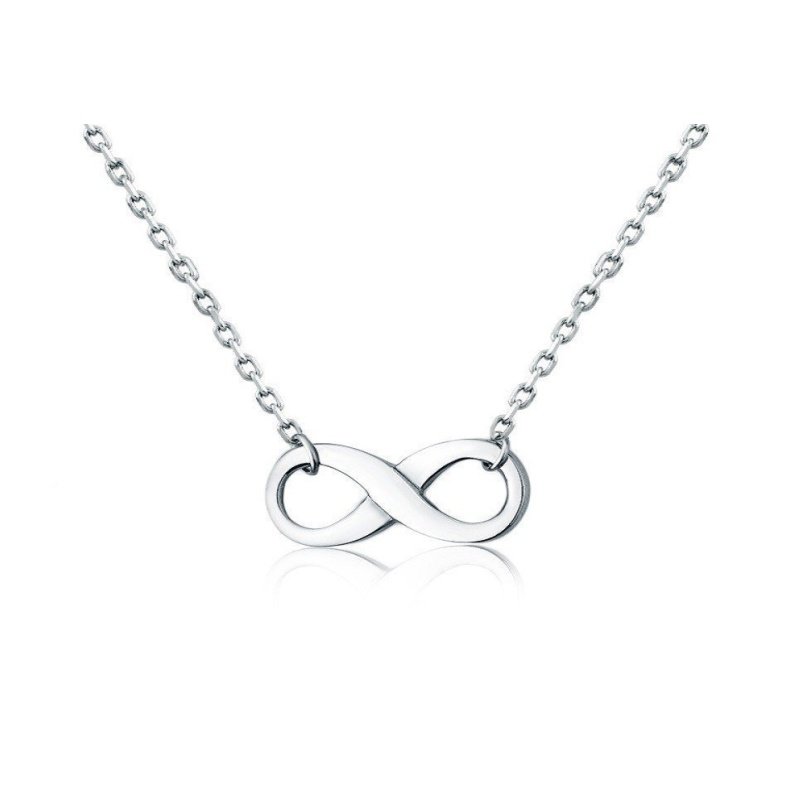 COLLAR GARGANTILLA INFINITO, ACERO (Se graba)