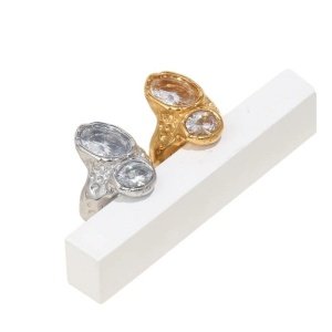 anillo arena roja colección hielo