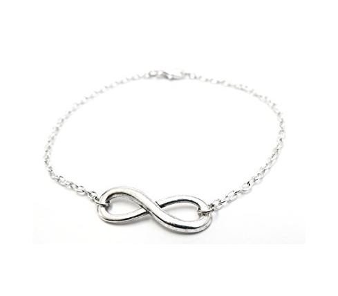 PULSERA INFINITO, ACERO (Se graba)
