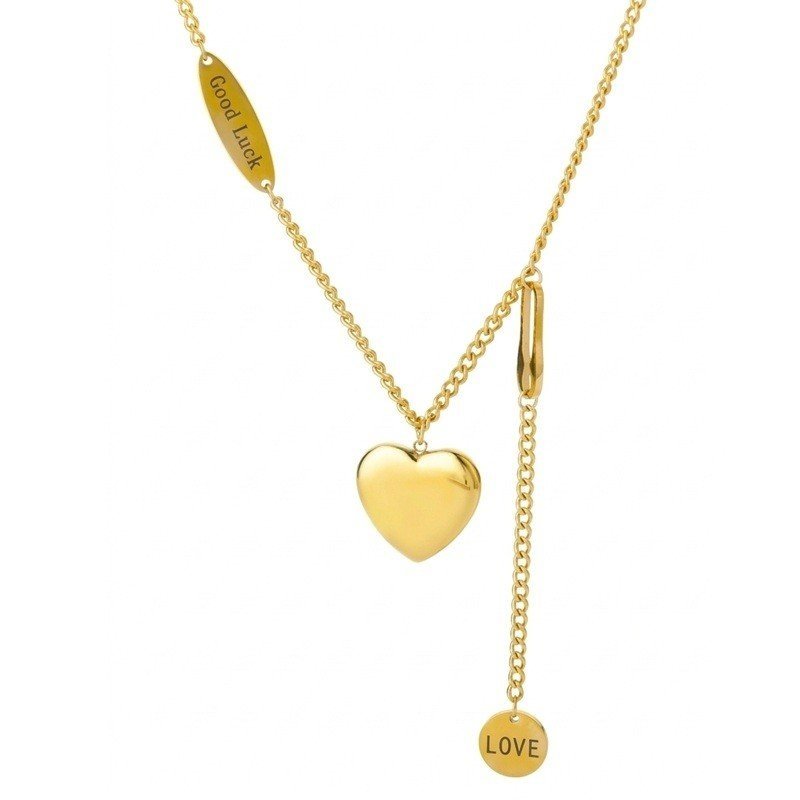 COLLAR CORAZÓN ACERO WATERPROOF