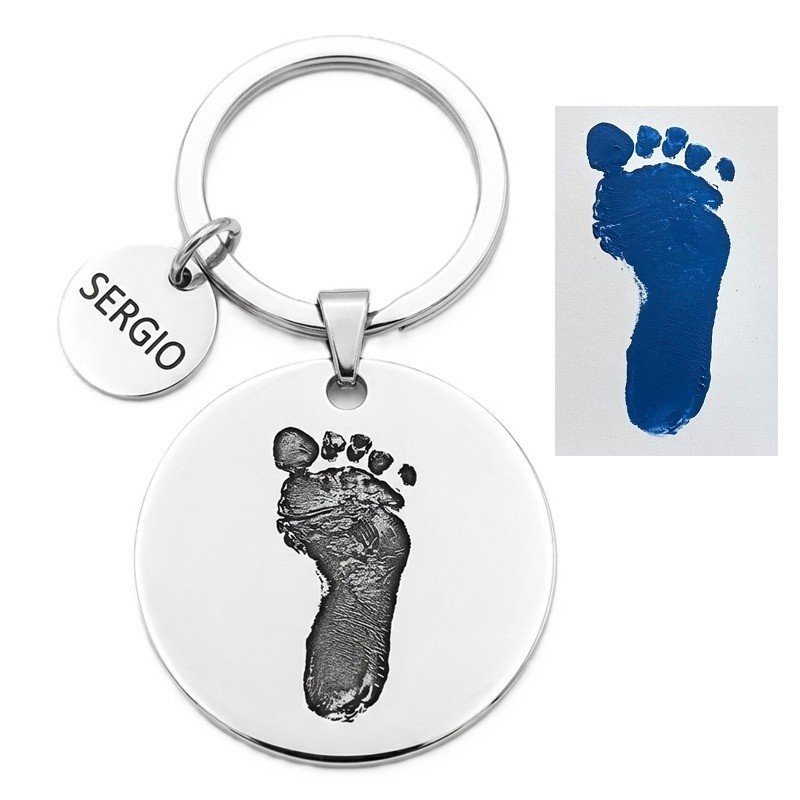 LLAVERO DIBUJO INFANTIL PERSONALIZADO PARA PADRES