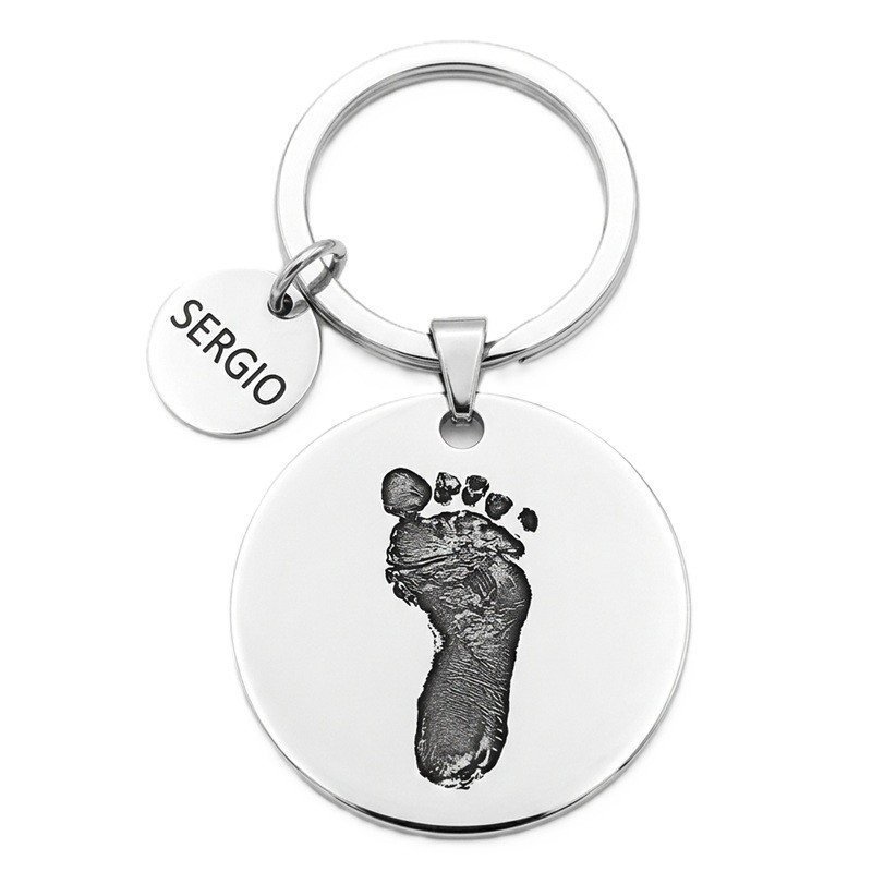 LLAVERO DIBUJO INFANTIL PERSONALIZADO PARA PADRES