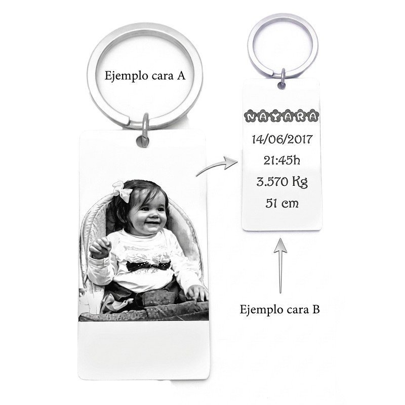 LLAVERO CALENDARIO PERSONALIZADO CON FOTO