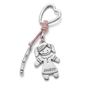 LLAVERO NIÑA GRANDE PERSONALIZADO