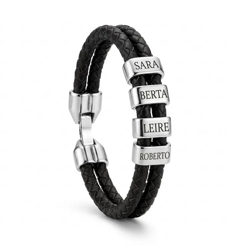 PULSERA PERSONALIZADA CON NOMBRES IDEAL PADRES