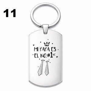 llavero mi papa es el numero uno