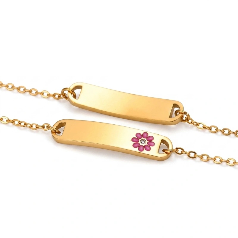 ESCLAVA NIÑA PERSONALIZADA FLOR