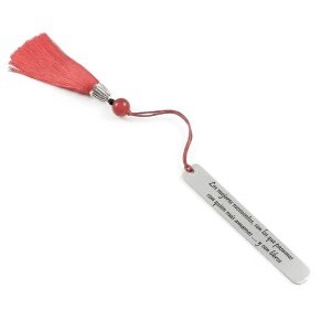 MARCAPÁGINAS PERSONALIZADO PEQUEÑO, PUNTO DE LIBRO