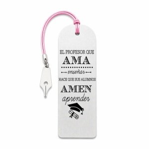 marcapáginas regalo profesores