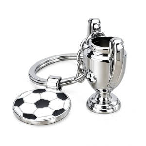 llavero copa uefa fútbol personalizado