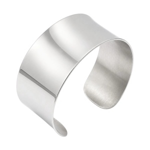 brazalete ancho acero inoxidable personalizado