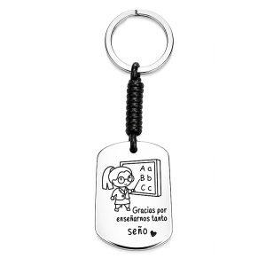 LLAVERO PERSONALIZADO PROFESORAS