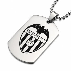 COLGANTE ESCUDO REAL MADRID EN ACERO