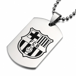 COLGANTE ESCUDO REAL MADRID EN ACERO