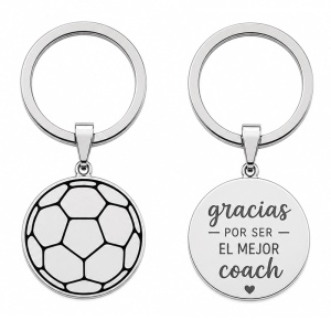 LLAVERO BALÓN FÚTBOL PERSONALIZADO ECONÓMICO