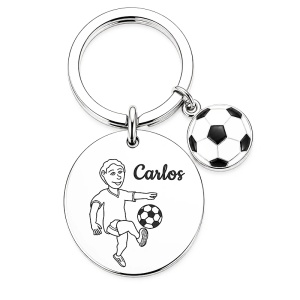 LLAVERO PERSONALIZADO PARA ENTRENADORES, FÚTBOL