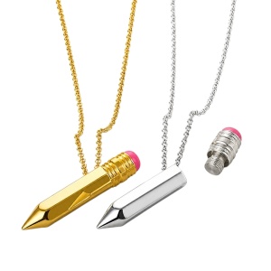 COLGANTE LÁPIZ PERSONALIZADO, DOS COLORES
