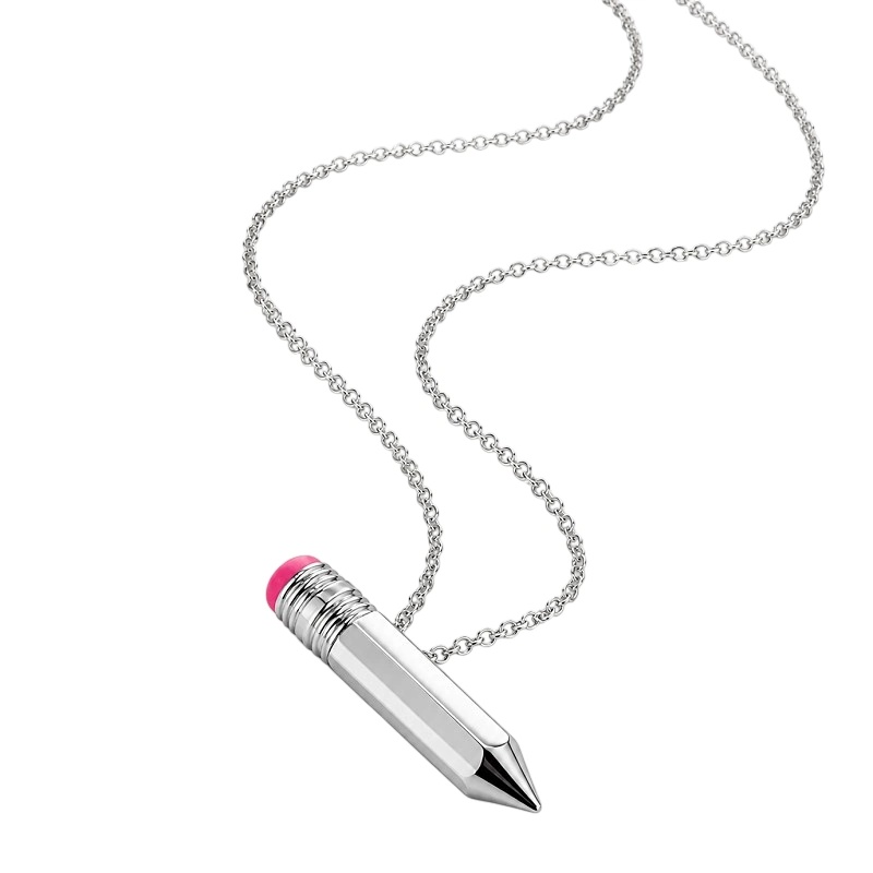 COLGANTE LÁPIZ PERSONALIZADO, DOS COLORES