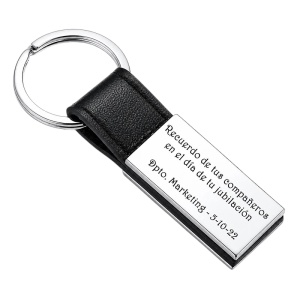 LLAVERO PERSONALIZADO DISEÑO ACERO