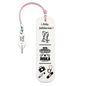 Marcapáginas personalizado jubilación | Marcapáginas regalo