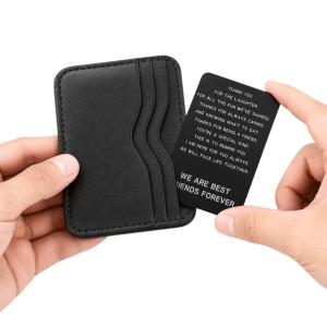 TARJETA PERSONALIZADA PARA CARTERA / BILLETERA