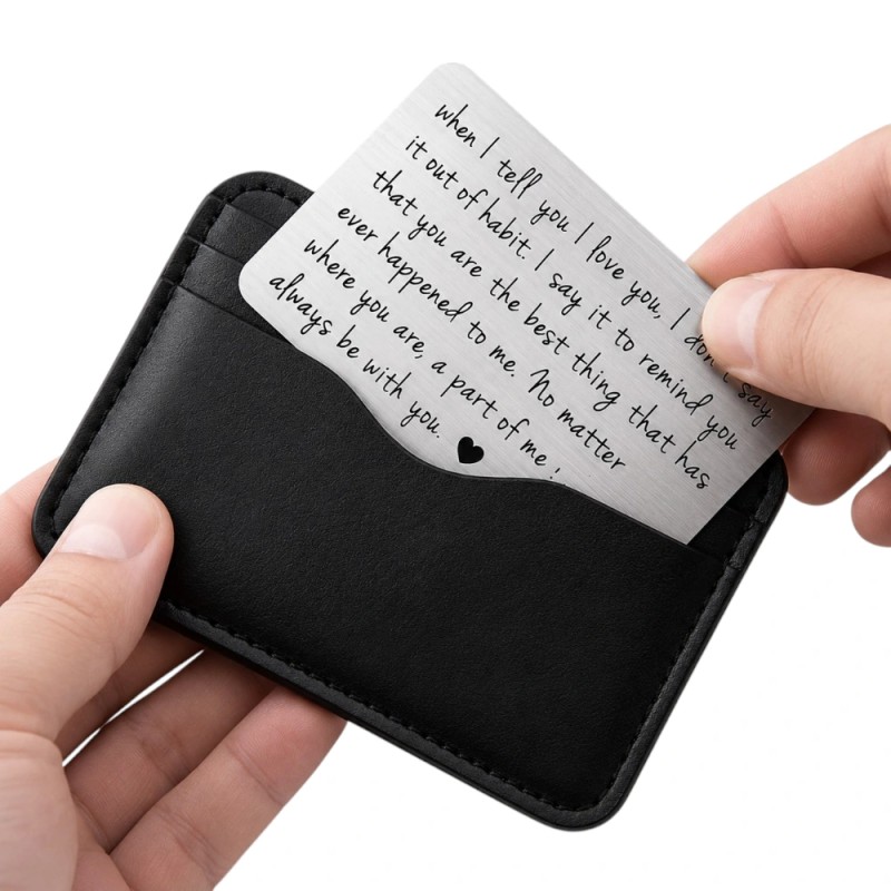TARJETA PERSONALIZADA PARA CARTERA / BILLETERA