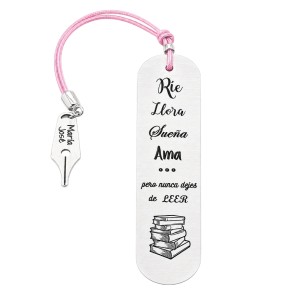 MARCAPÁGINAS PERSONALIZADO LECTURA