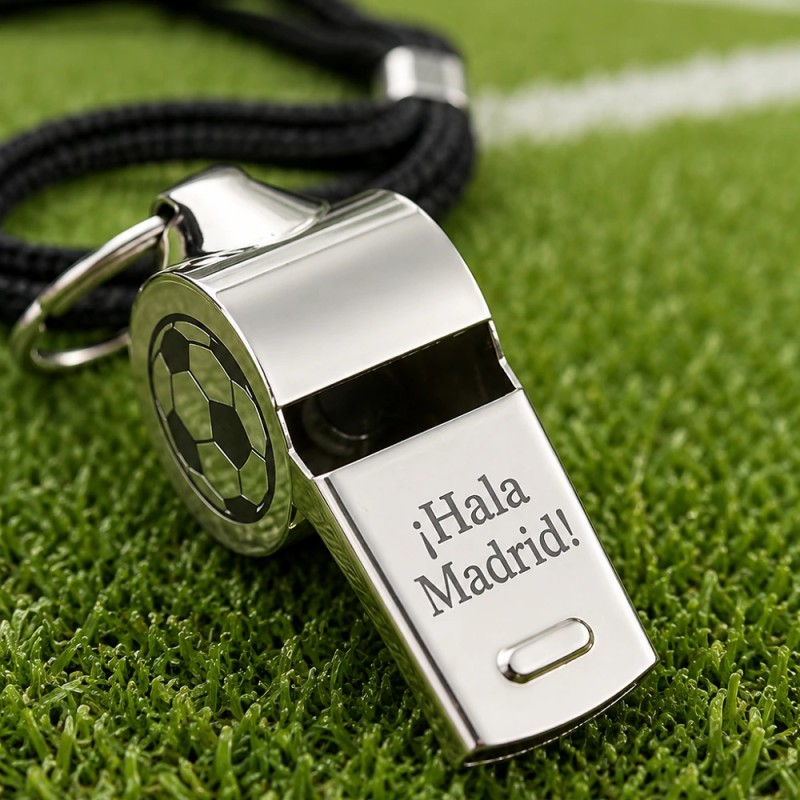 SILBATO ÁRBITRO PERSONALIZADO ACERO