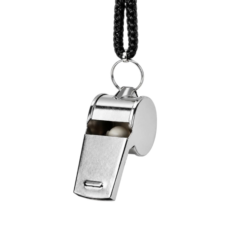 SILBATO ÁRBITRO PERSONALIZADO ACERO