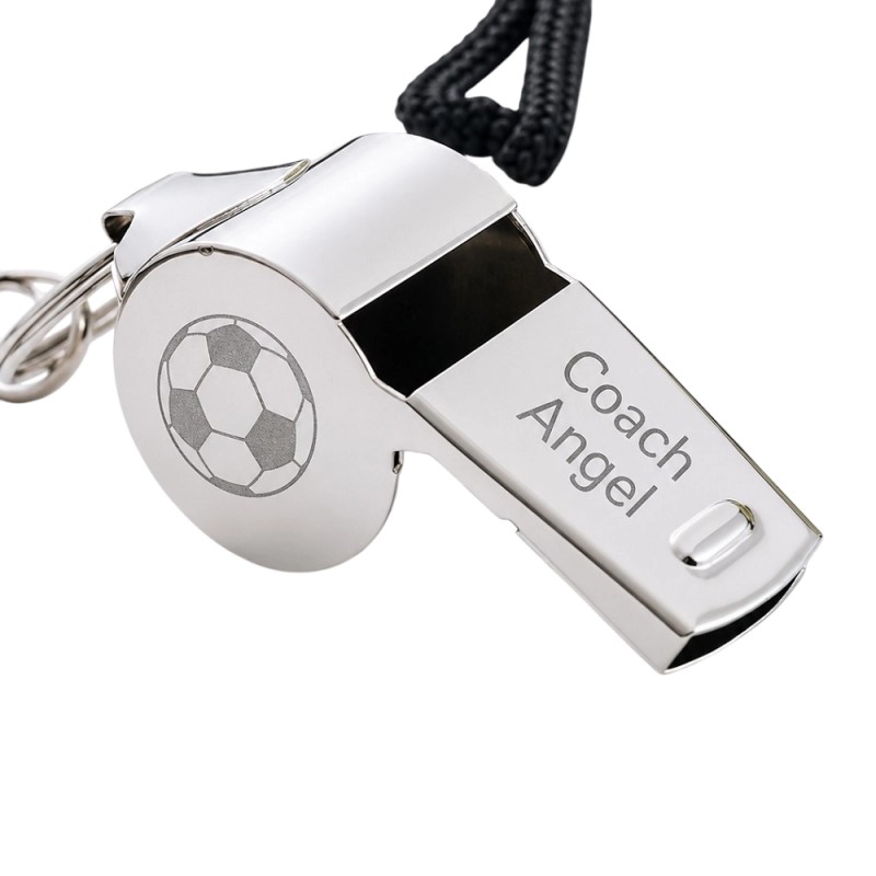 SILBATO ÁRBITRO PERSONALIZADO ACERO