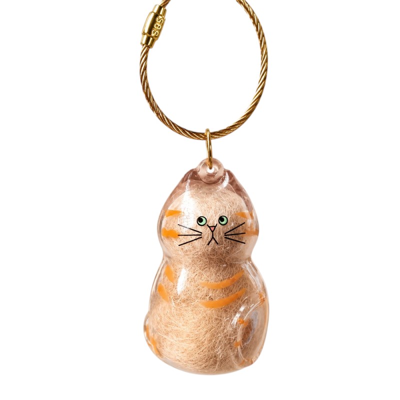 LLAVERO GATO GUARDAPELO, RECUERDO PERSONALIZADO