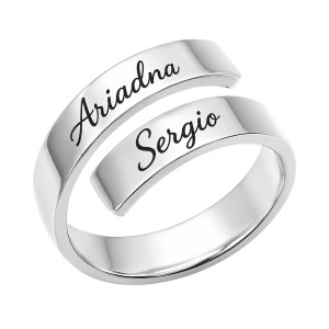 ANILLO PERSONALIZADO DOS NOMBRES