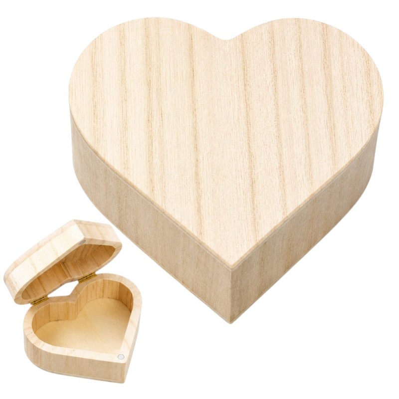 CAJA REGALO MADERA COFRE