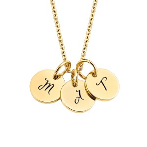 COLLAR CON MEDALLITAS PERSONALIZADAS
