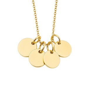 COLLAR CON MEDALLITAS PERSONALIZADAS