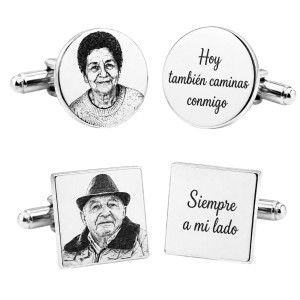 GEMELOS CON FOTO PERSONALIZADA