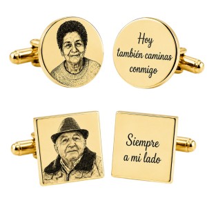 GEMELOS CON FOTO PERSONALIZADA
