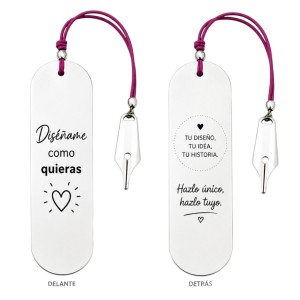 MARCAPÁGINAS PERSONALIZADO CON TU DISEÑO