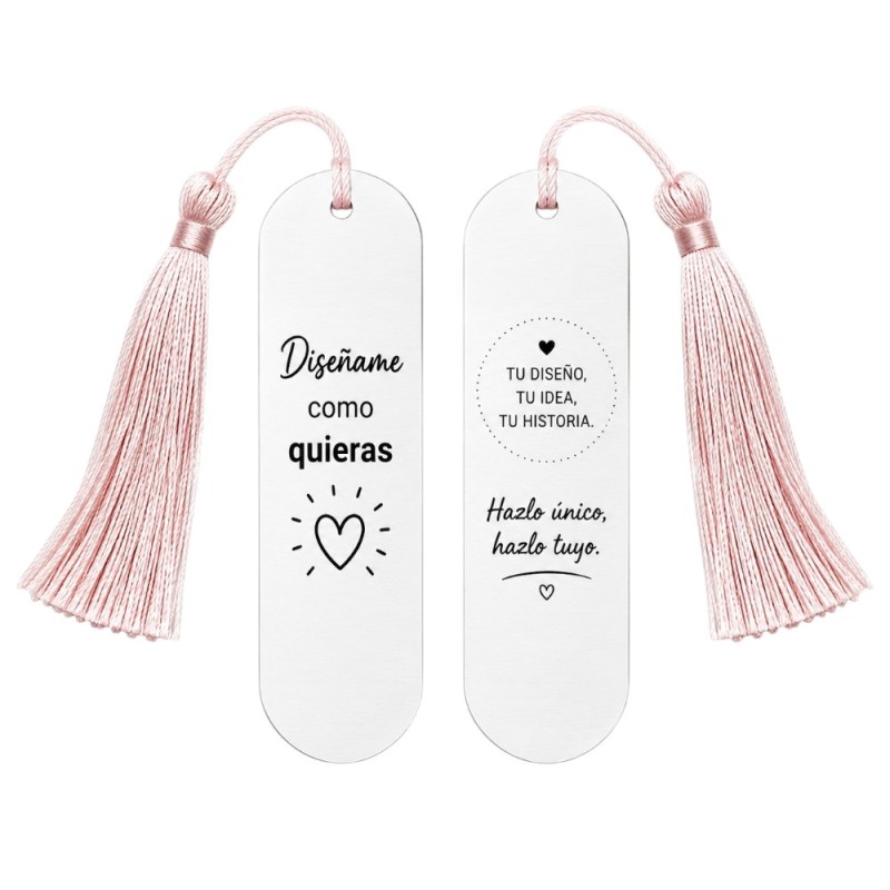 MARCAPÁGINAS PERSONALIZADO CON TU DISEÑO