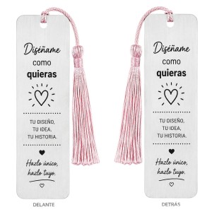 MARCAPÁGINAS PERSONALIZADO CON TU DISEÑO PROPIO