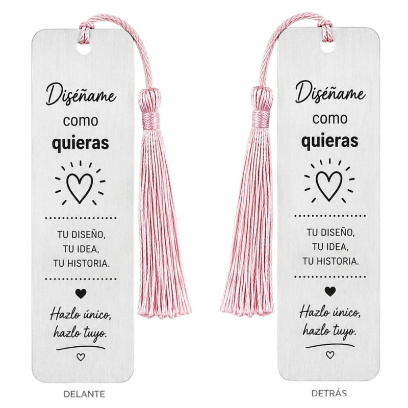 MARCAPÁGINAS PERSONALIZADO CON TU DISEÑO PROPIO