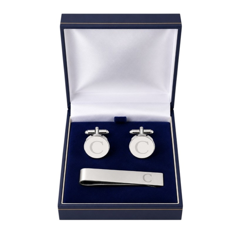 ESTUCHE REGALO PARA GEMELOS Y PISACORBATAS