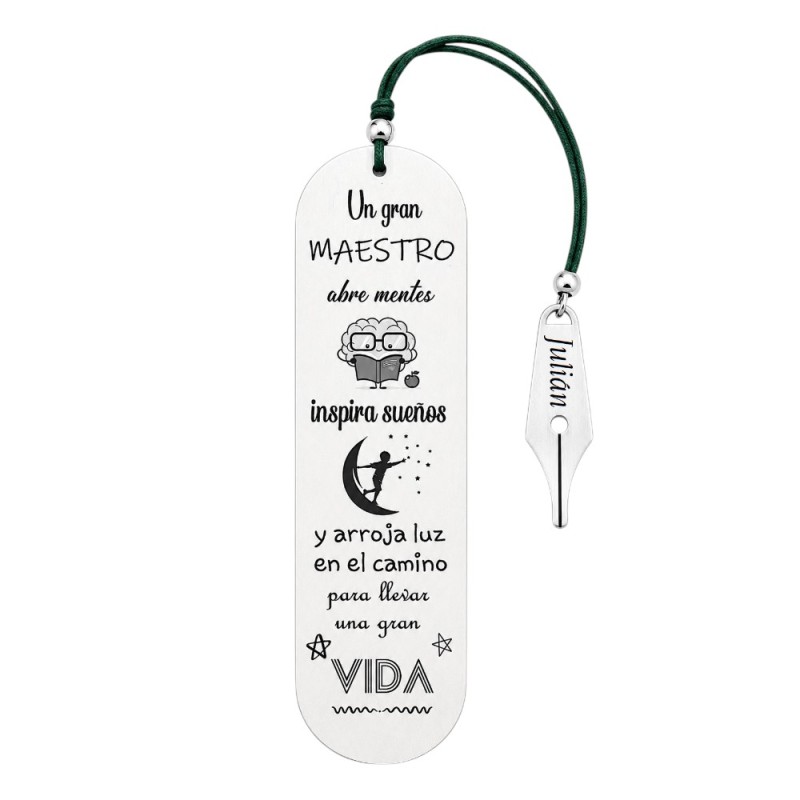 MARCAPÁGINAS PERSONALIZADO PROFES