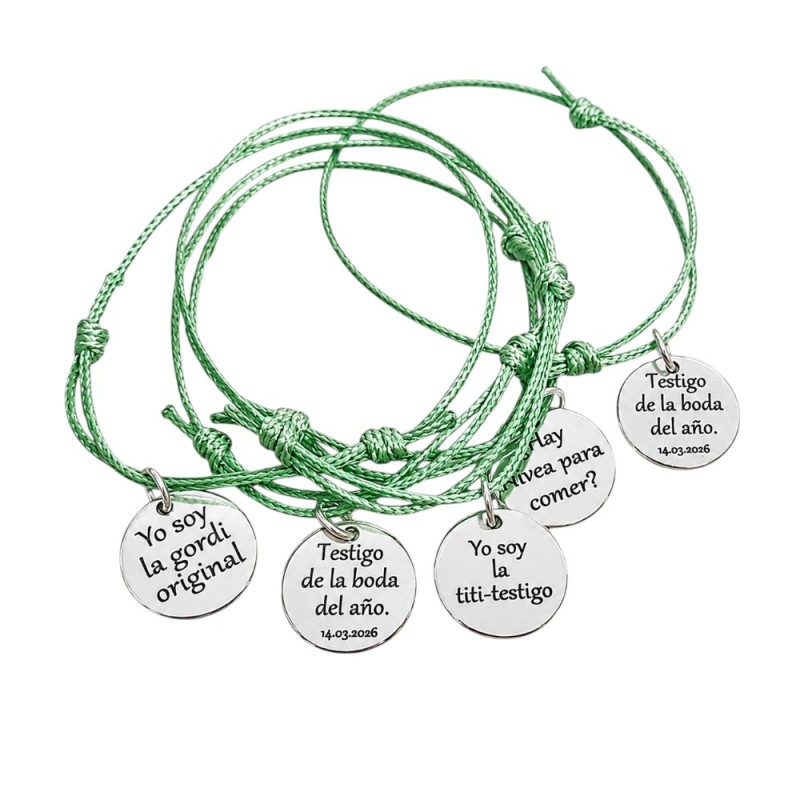 PULSERA ECONÓMICA PARA BODAS, DAMAS DE HONOR, NOVIAS