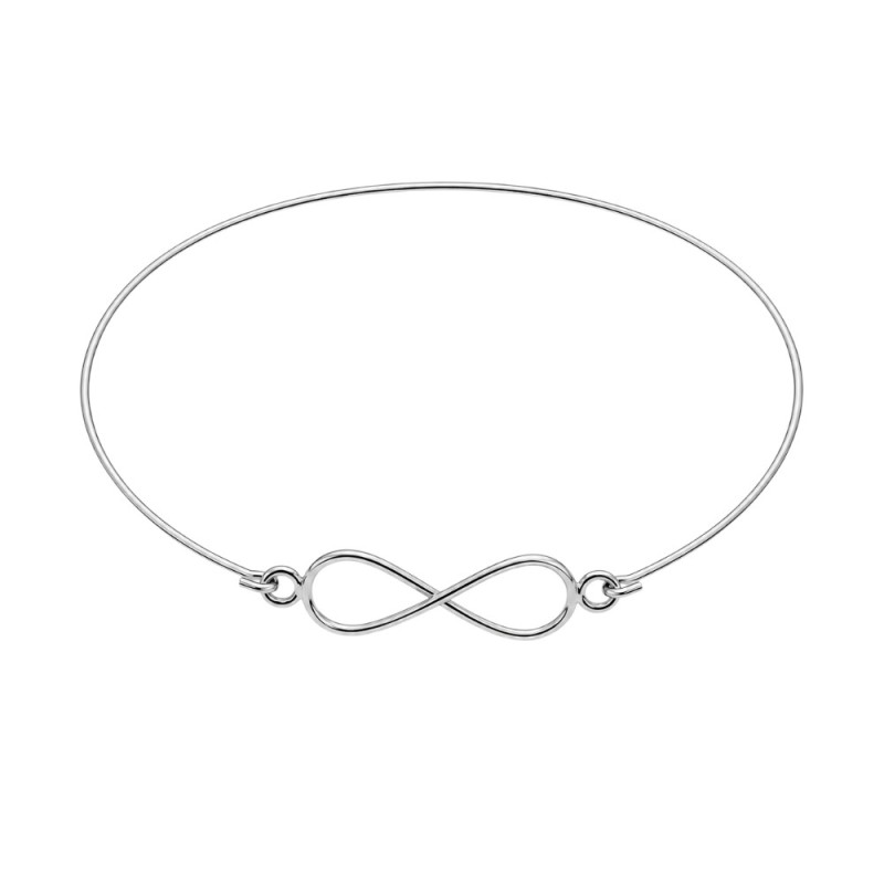 PULSERA INFINITO CON MEDALLITAS, PLATA DE LEY 925