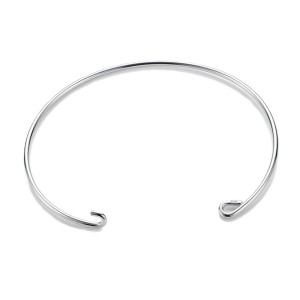 PULSERA HILO PLATA DE LEY CON CHAPA OVALADA PARA GRABAR